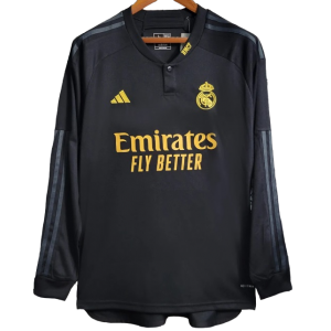 Camisa III Real Madrid 2023 2024 Adidas oficial manga comprida